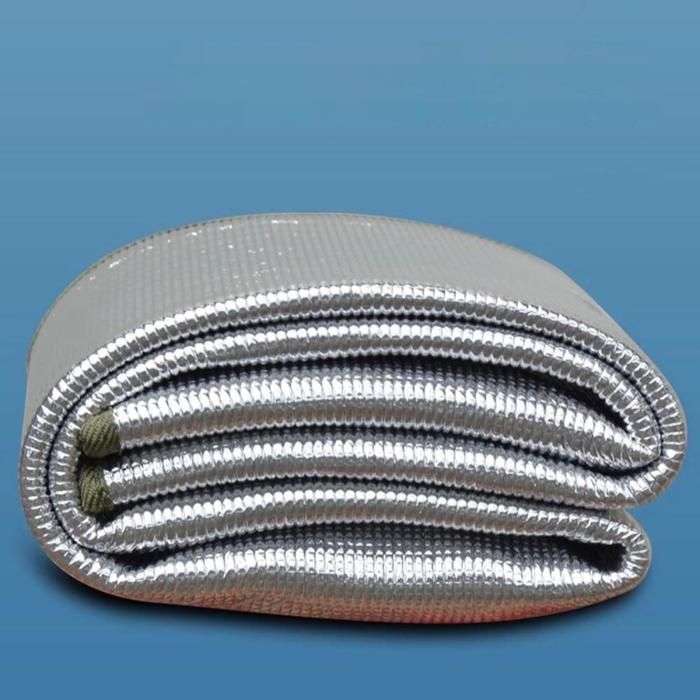 SLXLYH Tapis de couchage en mousse d'aluminium double face imperméable pour tente de sommeil Tapis isolant thermique facile à transporter SLXLYH Tapis de couchage en mousse d'aluminium double face imperméable pour tente de sommeil Tapis isolant thermique facile à transporter