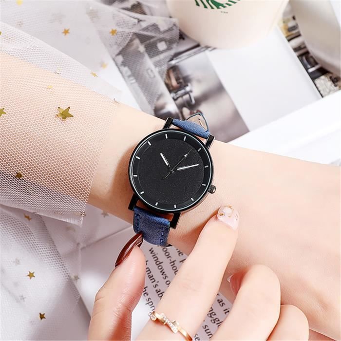 Montres Montres de luxe simples pour femmes montre Quartz solide