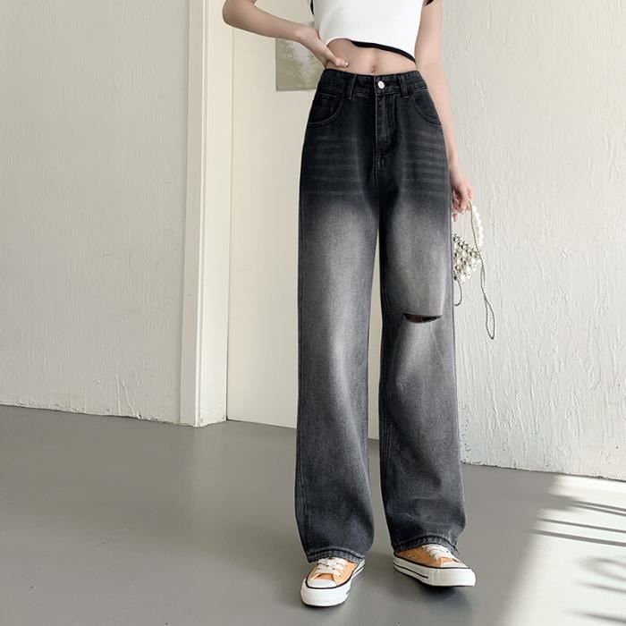 Jeans jeans Pantalon large de Cowboy jean femme pour femme