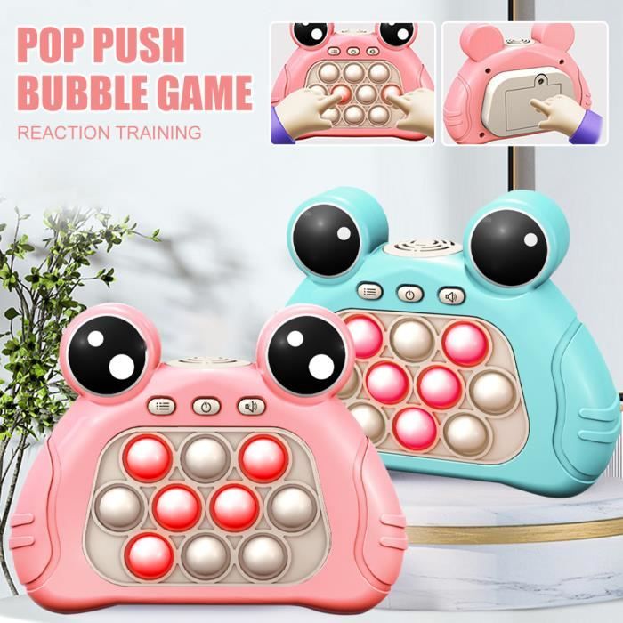 Pop- It Game MachinePop- It ElectroniqueConsole de Jeu Quick Push  BubblesJeu Pop PortableBubble Breakthrough Puzzle Machine - Cdiscount Jeux  - Jouets