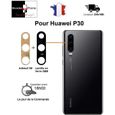 Original Pour Huawei P30 Lentille vitre en Verre de Remplacement de la caméra Arrière Appareil Photo avec adhésif 3M-0