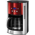 Cafetière filtre Luna 1.8L inox, 12 tasses, programmable, auto-nettoyante - Russell Hobbs-0