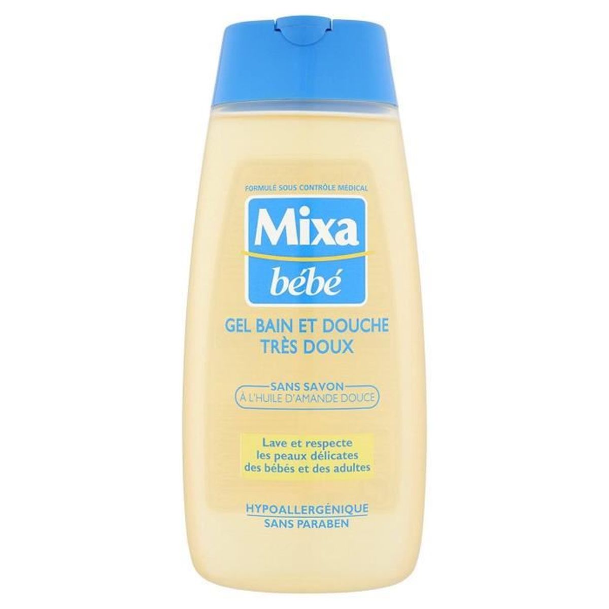 Mixa Bebe Gel Bain Et Douche Sans Savon A L Huile D Amande Douce 250ml Cdiscount Au Quotidien