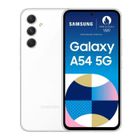 Samsung Galaxy A54 Smartphone 128 Go 5G Blanc Single SIM US Version Compatible avec les opérateurs français