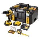 Perceuse visseuse à percussion - DEWALT - DCZ100P2KT - 18V - 2 batteries 5Ah - Brushless