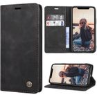 [GrandEver] Coque Bumper iPhone 11 Pro Housse Cuir Premium Flip Case Portefeuille Etui Noir
