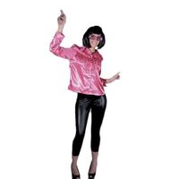 Chemise disco rose femme T42 - Marque - Modèle - Paillettes - Manches longues - Intérieur