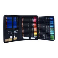 Set de crayons de couleur pour l'esquisse CONFOZEN® 96 pièces Pinceaux pour débutants Couleurs vives
