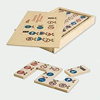 Domino des panneaux de signalisation routière - 28 pièces - Jeux Panneaux de signalisation routière