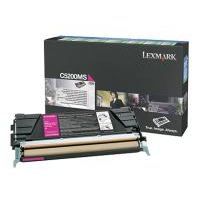 Cartouche de toner Lexmark C5200MS magenta - Laser - Pack de 1 - Jusqu'à 1500 pages 5% de couverture