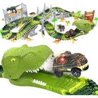 TONZE Voiture Jouet Enfant 3 Ans-Circuit Voiture Enfant, Voitures de Circuits de Jouets Remplacement Cadeaux Noel Enfant Garçon Fille 3 4 5 Ans