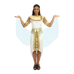 Dressforfun Déguisement Cléopâtre Fille 10-12 Ans - Robe Égyptienne Avec Accessoires