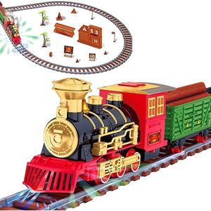 Circuit Train électrique - PIMPIMSKY - avec musique et lumière - Père Noël  - cadeau de Noël pour enfant - Cdiscount Jeux - Jouets