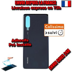 Vitre Arri&egrave;re Originale Noire P30 || Atelier Itech