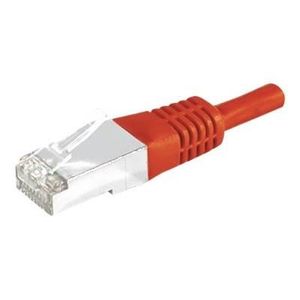 CÂBLE RÉSEAU  Cable RJ45 1m SFTP CAT6 rouge