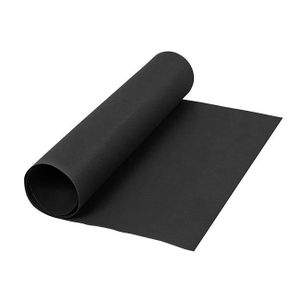 Papier Noir Cartonné 350g/m² - Lot De 20 Feuilles A4 - Surface Mate Pour Impression Et Dessin