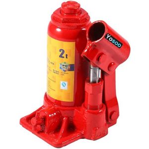 cric de levage hydraulique robuste 2T pour le remplacement automatique des pneus de levage de voiture support de levage de cric de voiture Cric Bouteille Hydraulique 2 tonnes 