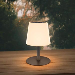 LAMPE DE JARDIN  Extérieure Lampe De Table Solaire,2In1 Charge Sola