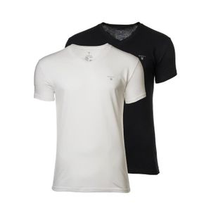 T-SHIRT GANT T-Shirt Homme - uni, Paquet de 2