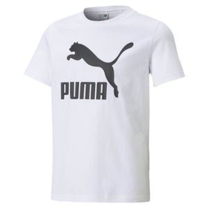 T-SHIRT T-shirt Blanc Garçon Puma Classics