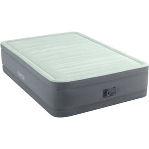 LIT GONFLABLE - AIRBED Intex Matelas Gonflable Fibertech Premaire I 137 x 191 x 46 cm, PVC (82%), Polyester (8%), ABS (7%), CU (2%), Rayon (1%), Multic56
