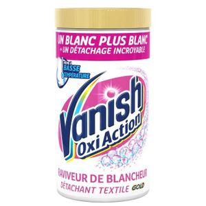 VANISH Oxi Action Poudre booster de blancheur 940g pas cher