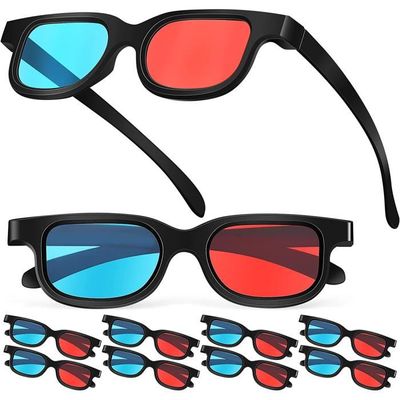 Lunettes 3D Rouge Bleu Lunettes De Visualisation 3D Lunettes De Jeu De Film 3D Pour Visionner Des Films 3D Jeux Tv Films De A125 Cdiscount TV Son Photo