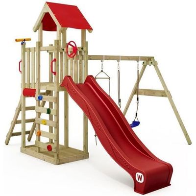 GYMAX – Planche D’équilibre 90x30 Cm En Bois De Bouleau, Charge 220 Kg, Revêtement Feutre, Yoga Fitness Et Jeu Enfant