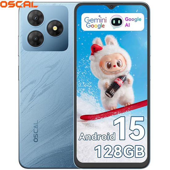 Téléphone Portable Oscal FLAT 2 6,56 pouces 12(4+8)Go RAM 128Go/SD