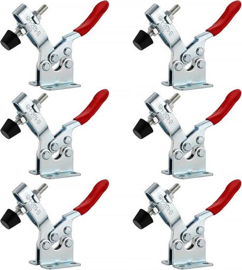 Lot de 2 serre-joints de table en acier avec poignée à levier,blocage rapide ,avec capacité de 160 mm et profondeur de gorge de 60 mm - Bricolage Lot de 2 serre-joints de table en acier avec poignée à levier,blocage rapide ,avec capacité de 160 mm et profondeur de gorge de 60 mm - Bricolage