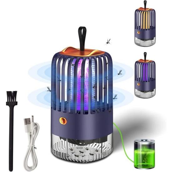 Moustique Tueur Lampe Lampe Anti Moustique Lot De 4 Lampe UV Tue Mouche