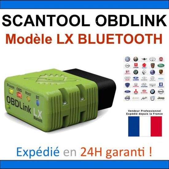 OBDLINK LX BLUETOOTH Interface diagnostic ScanTool - 16 bits