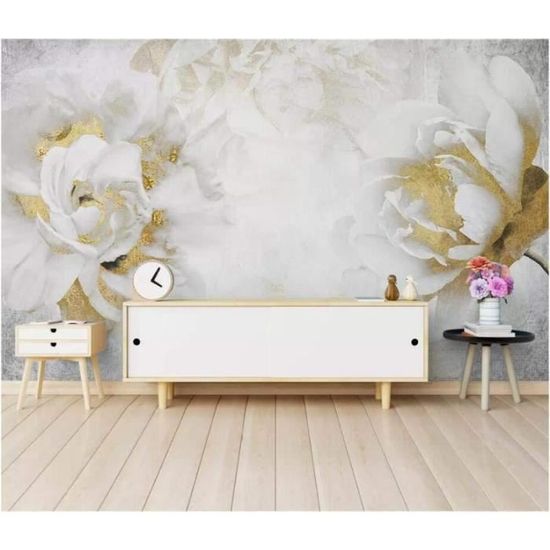 Papier Peint Mural 3D Auto-adhésif Luna – Design Romantique Et Amovible