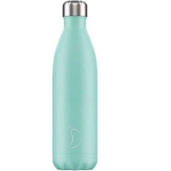 BOUTEILLE ISOTHERME - VERT PASTEL 750 ML - CHILLY'S