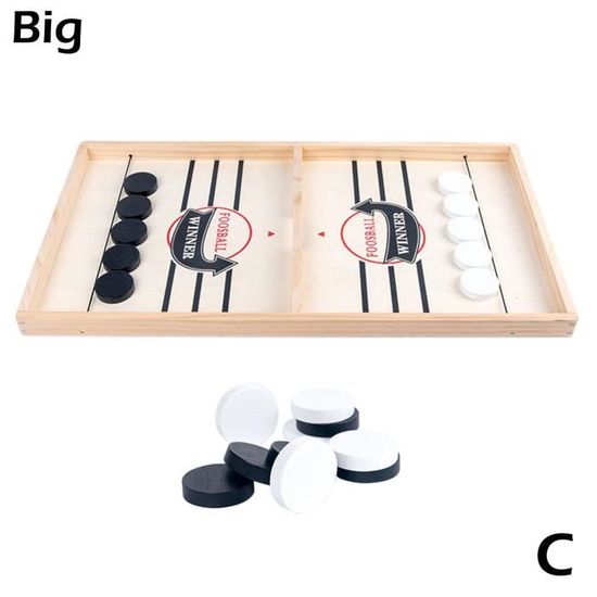 MECABOIS Jeu de Palet Complet - 12 Plates a Lancer et Planche en Bois (Jeu Breto