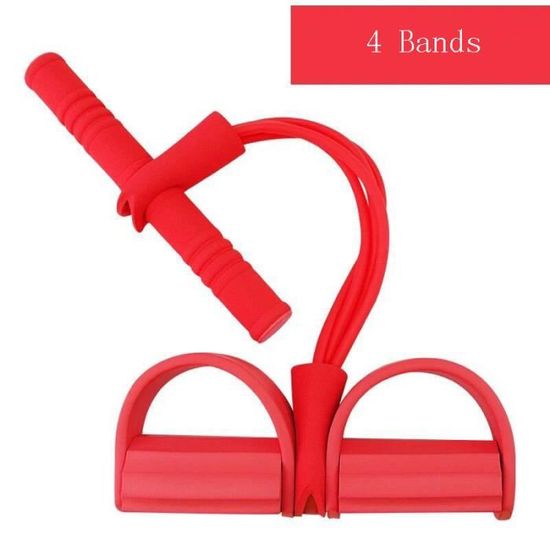 CampTeck Latex Bandes de Résistance Tube Élastique Fitness Exercice