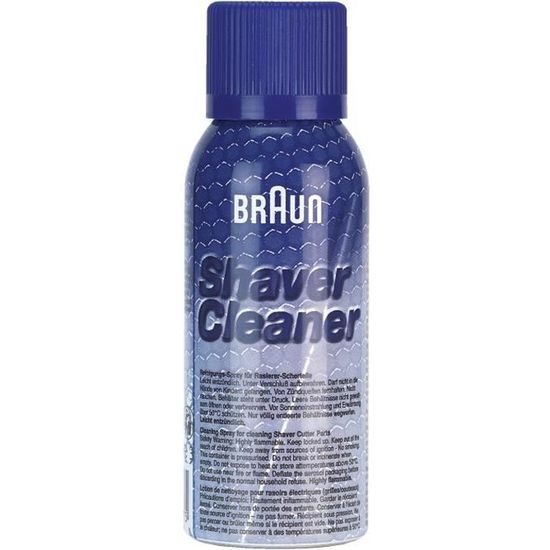 Spray nettoyant pour rasoir électrique - BRAUN - 100ml