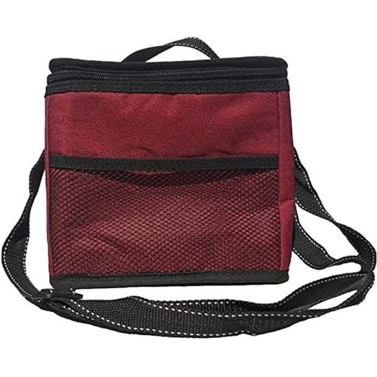 Sac Repas Isotherme Xolear Avec Cordon De Serrage - Léger, Pliable, Grande Capacité, Pour école, Bureau, Pique-nique - Couleur Verte, Doublure Aluminium