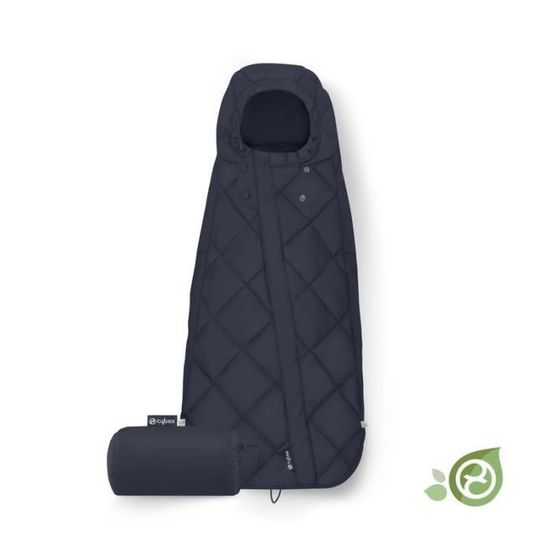 ByBoom Chancelière 2 En 1 Été Universelle Gris/Aqua - Pour Maxi-Cosi, Römer, Poussettes Et Landau