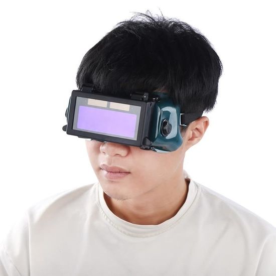 Lunettes De Soudure – Protection Yeux Poussière/UV – Modèle Carré – Pour Soudage & Meulage