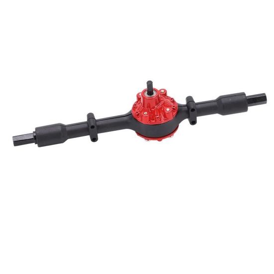 Adaptador Hexagonal De 5mm A 12mm Para RC WPL D12 1/10 – Aleación De Aluminio, 4 Unidades Con Tornillos (rojo)