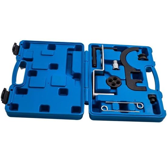 GEAREVER 9 stuks dieselmotor nokkenas distributietijden instelgereedschapset compatibel met BMW N47 N47S N57 N57S 2007-2012 distributieketting gereedschap motor instelgereedschap