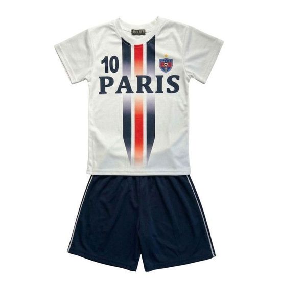 Lot De 2 Ensembles Sport Pour Garçon - Haut Manches Courtes Et Short, Coupe Ample, Respirant, Taille 6 à 11 Ans
