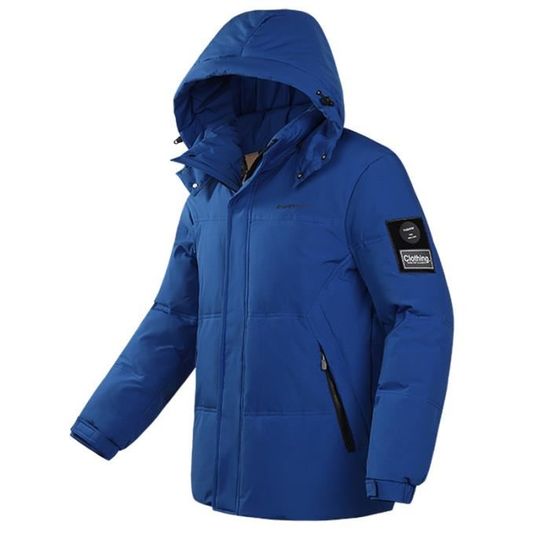 Générique Hommes Hiver Décontracté Simple Manteau De Sport Manteaux Blouson Manteau Homme Hiver Chaud Long Chic Veste Aviateur épaisse Et Chaude Blouson Homme Hiver à Capuche Parka Homme Hiver Chaude