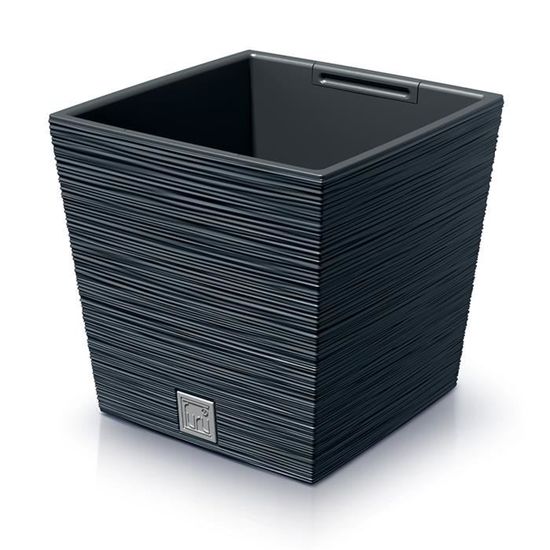 DEROMA Pot de fleurs Carré Day R Verde - 38 cm | Leroy Merlin