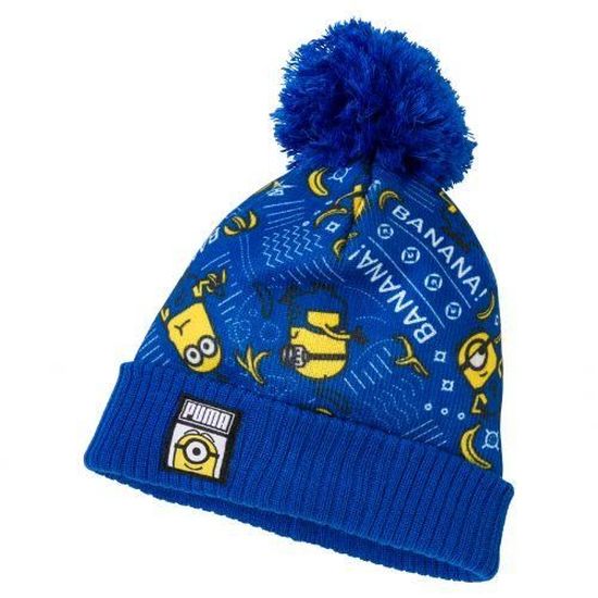 PUMA PUMA Bonnet Minions pour enfant bleu JR Cdiscount