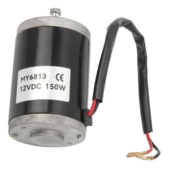 Moteur CC Brossé Haute Vitesse 12V 250W - Puissant Moteur Aluminium Pour Scooter Électrique Et Petites Voitures