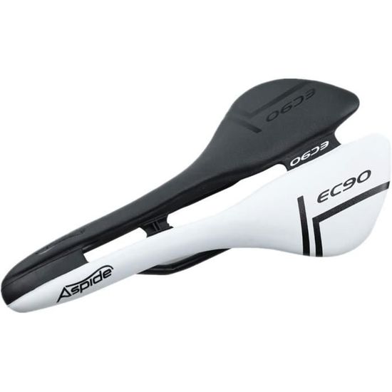 Selle Vélo Gel Confort Noir Et Rouge – VTT, Route, Randonnée – Universelle