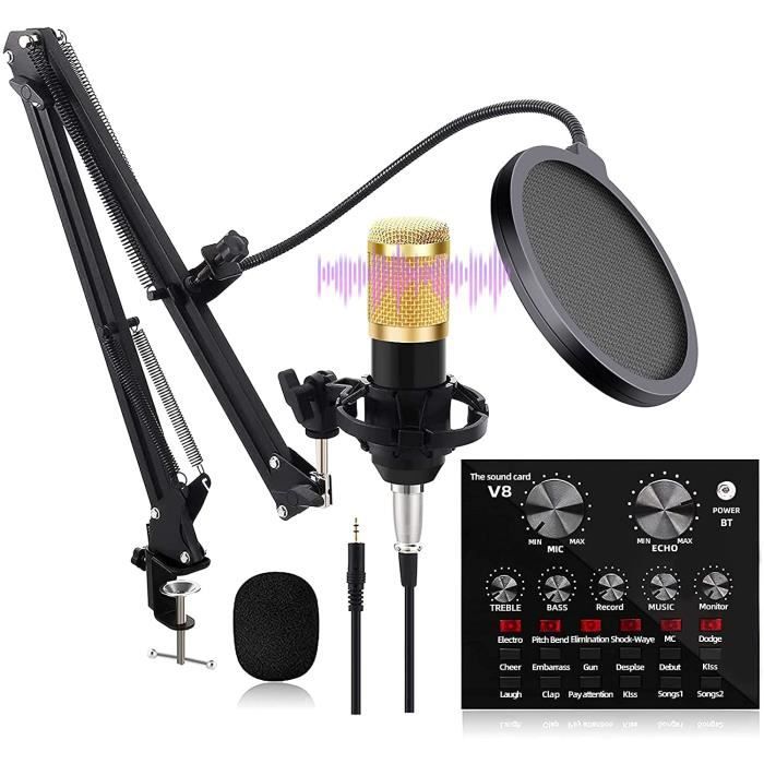 Ensemble Usb Micro À Condensateur Microphone À Condensateur Bundle Usb