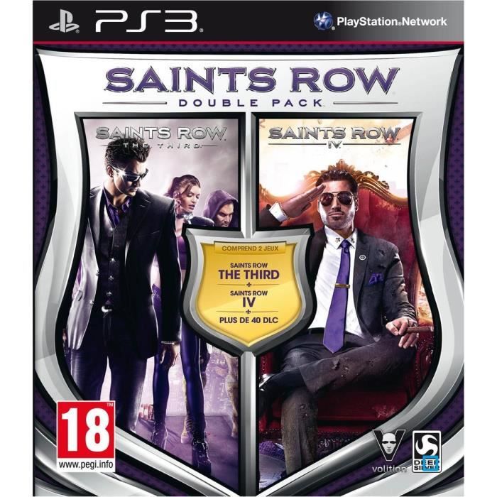Double Pack Saints Row Jeu PS3